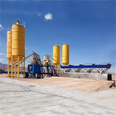 Planta portàtil de barreja preparada